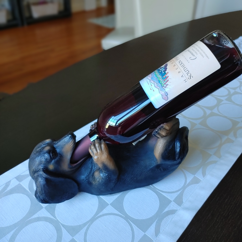 Weenie Wino Dachshund Wine Bottle Holder